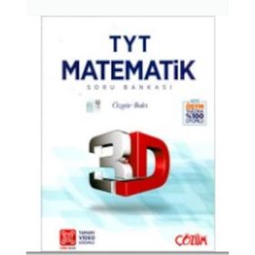 TYT 3D Matematik Tamamı Video Çözümlü Soru Bankası 3D Yayınları