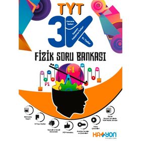 TYT 3K Fizik Soru Bankası-Katyon Yayınları