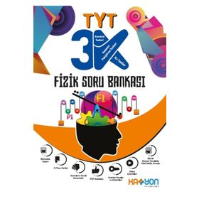 TYT 3K Fizik Soru Bankası-Katyon Yayınları