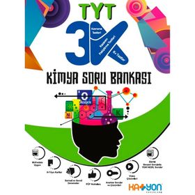 TYT 3K Kimya Soru Bankası-Katyon Yayınları
