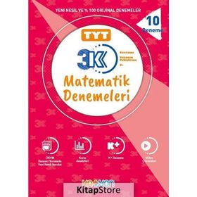 TYT 3K Matematik Denemeleri-10 Deneme - Kolektif