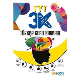 TYT 3K Türkçe Soru Bankas- Katyon Yayınları