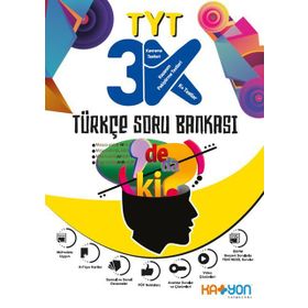 TYT 3K Türkçe Soru Bankas- Katyon Yayınları
