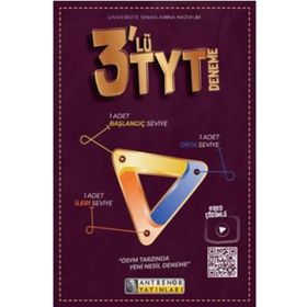 TYT 3`lü Deneme-Antrenör Yayınları
