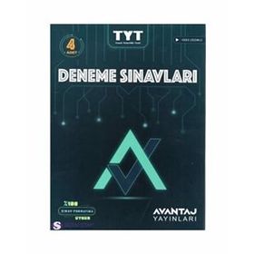 TYT 4'lü Deneme Sınavları Avantaj Yayınları