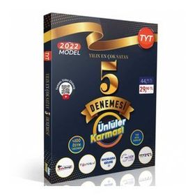 TYT 5 Deneme - Ünlüler Yayınları
