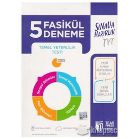 TYT 5 Fasikül Deneme Teas Press Yayınları