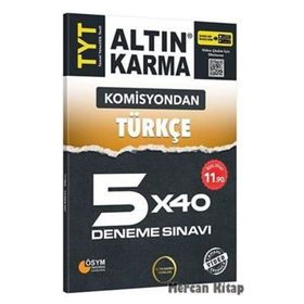 TYT 5x40 Türkçe Deneme Sınavı Seri Yayınları