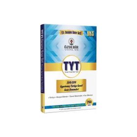Tyt 6'li Deneme Sınav Seti 2. Set-Özdebir Yayınları