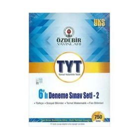 Tyt 6'li Deneme Sınav Seti 2. Set-Özdebir Yayınları