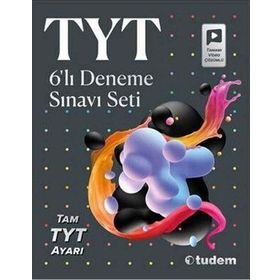 TYT 6'lı Deneme Sınavı Seti Tudem Yayınları