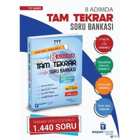 TYT 8 Adımda Tam Tekrar Soru Bankası Başarıyorum Yayınları