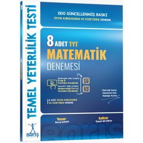 TYT 8 Matematik Denemesi Barış Çelenk Yayınları