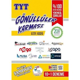 TYT Altın Serisi 10+1 Deneme-Gönüllüler Karması