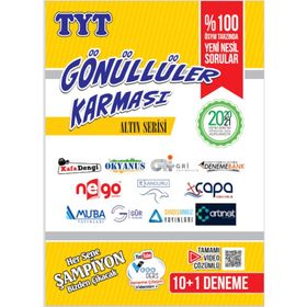 TYT Altın Serisi 10+1 Deneme-Gönüllüler Karması
