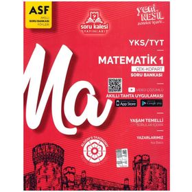 Tyt Asf Matematik 1 Soru Bankası Soru Kalesi Yayınları