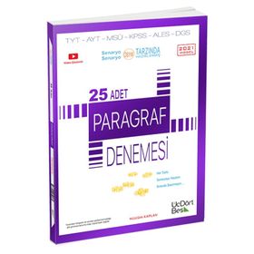 TYT AYT 25 Paragraf Denemesi-Üç Dört Beş Yayınları