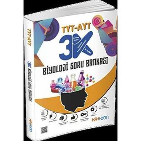 TYT-AYT 3K Biyoloji Soru Bankası Katyon Yayınları