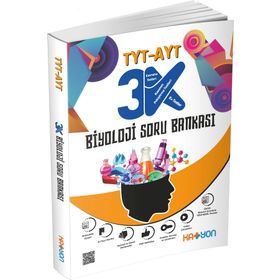 TYT-AYT 3K Biyoloji Soru Bankası Katyon Yayınları