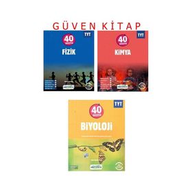 TYT AYT 40 Seansta Fizik Kimya Biyoloji Seti Okyanus Yayınları