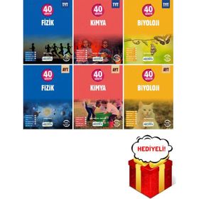 TYT AYT 40 Seansta Fizik Kimya Biyoloji Seti Okyanus Yayınları
