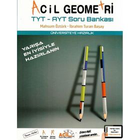 TYT AYT Acil Geometri Soru Bankası Acil Yayınları