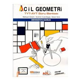 TYT AYT Acil Matematik Geometri Soru Bankası Seti Acil Yayınları