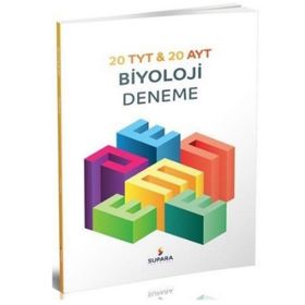 TYT AYT Biyoloji 20 Deneme Supara Yayınları