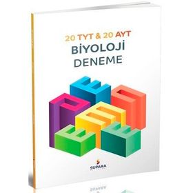 TYT AYT Biyoloji 20 Deneme Supara Yayınları
