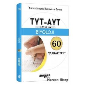 TYT AYT Biyoloji 60 Yaprak Test Ankara Yayıncılık