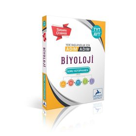 TYT AYT Biyoloji Adım Adım Çözümlü Soru Kütüphanesi Paraf Yayınları