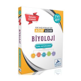 TYT AYT Biyoloji Adım Adım Çözümlü Soru Kütüphanesi Paraf Yayınları