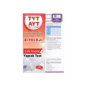 TYT AYT Biyoloji Çek Kopar Yaprak Test Bulut Eğitim Yayınları