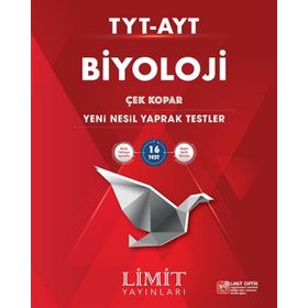 TYT-AYT Biyoloji Çek Kopar Yaprak Test-Limit Yayınları