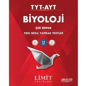 TYT-AYT Biyoloji Çek Kopar Yaprak Test-Limit Yayınları