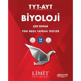 TYT-AYT Biyoloji Çek Kopar Yaprak Test-Limit Yayınları