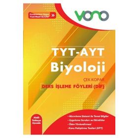 Tyt Ayt Biyoloji Ders İşleme Föyleri-Vono Yayınları