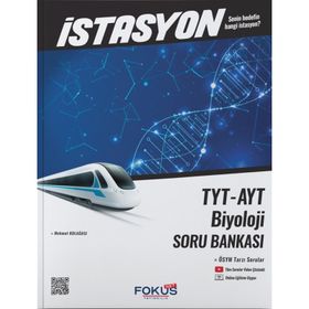 TYT AYT Biyoloji İstasyon Soru Bankası-Fokus Yayınları