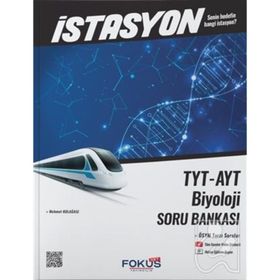 TYT AYT Biyoloji İstasyon Soru Bankası-Fokus Yayınları