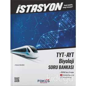TYT AYT Biyoloji İstasyon Soru Bankası-Fokus Yayınları