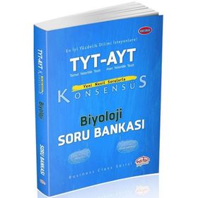 TYT AYT Biyoloji Konsensüs Soru Bankası Editör Yayınları