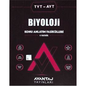 TYT AYT Biyoloji Konu Fasikülleri Avantaj Yayınları