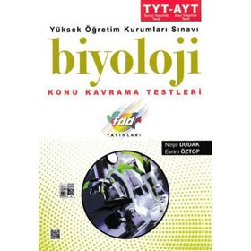 TYT-AYT Biyoloji Konu Kavrama Testleri - Neşe Dudak Evrim Öztop
