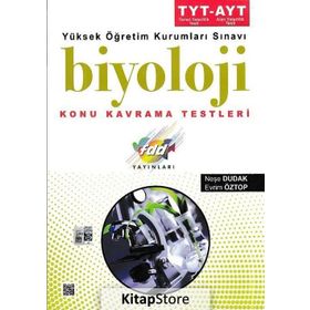 TYT-AYT Biyoloji Konu Kavrama Testleri - Neşe Dudak Evrim Öztop