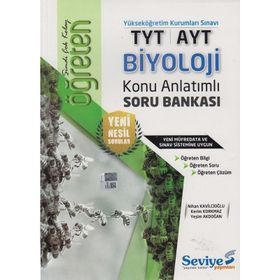 TYT AYT Biyoloji Öğreten Konu Anlatımlı Soru Bankası Seviye Yayınları