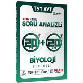 TYT AYT Biyoloji Soru Analizli 42 Deneme Puan Yayınları