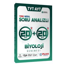 TYT AYT Biyoloji Soru Analizli 42 Deneme Puan Yayınları