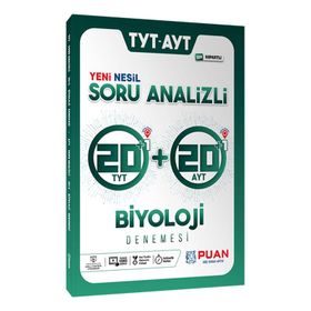 TYT AYT Biyoloji Soru Analizli 42 Deneme Puan Yayınları