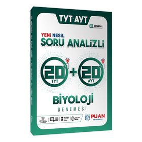 TYT AYT Biyoloji Soru Analizli 42 Deneme Puan Yayınları