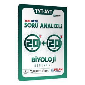 TYT AYT Biyoloji Soru Analizli 42 Deneme Puan Yayınları
